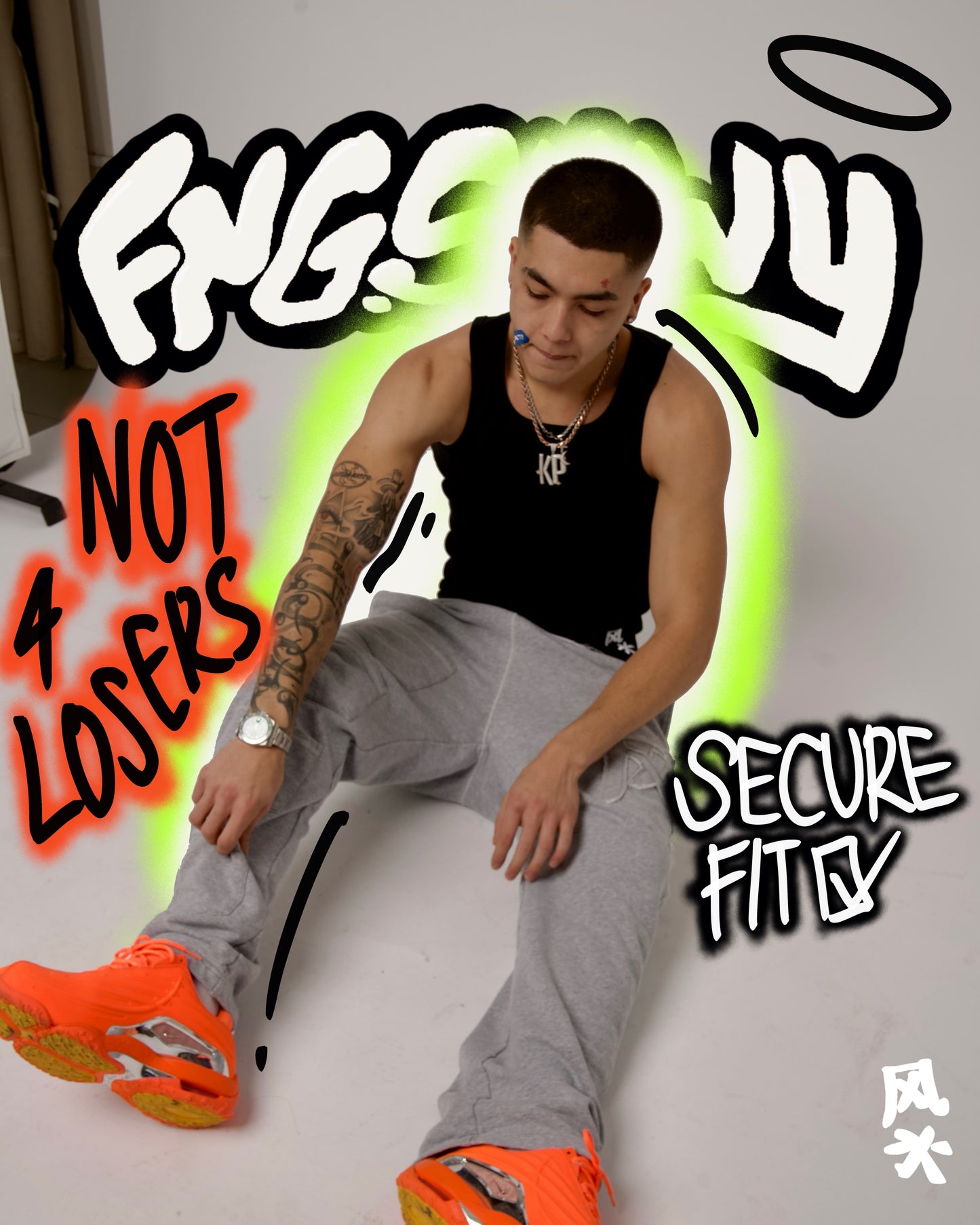 “EVERYDAY GREY” TRACKIES