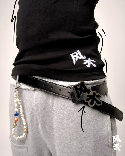 “LOCKED IN" BELT SET