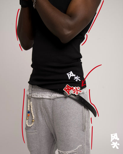 “LOCKED IN" BELT SET