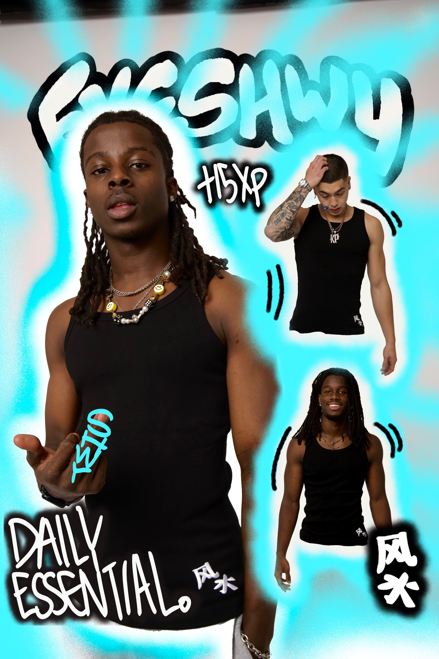 The “UNBEATABLE” Vest (Black) *restock*